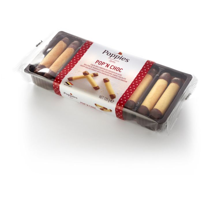 P.POP POP'N CHOC CH.CIGAR.12X125GR
