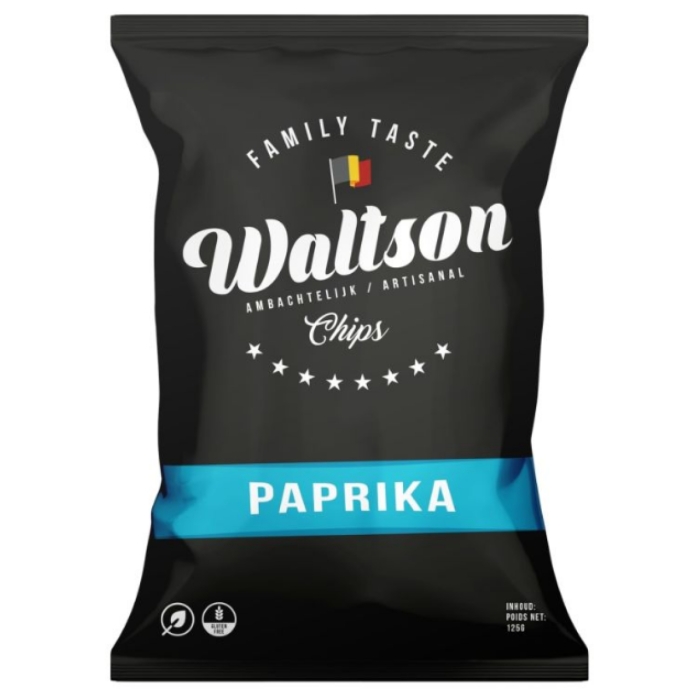 Z.WALTSON CHIPS PAPRIKA 20X125GR
