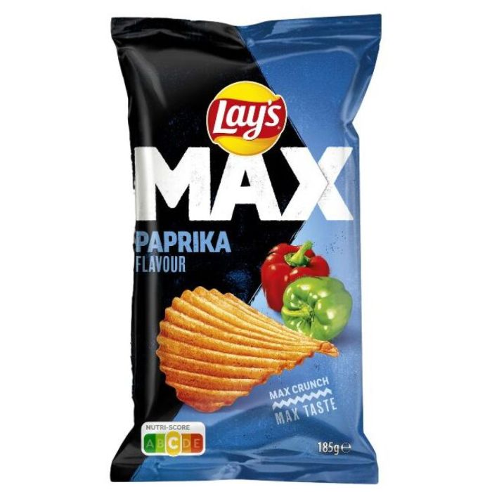 Z.LAY'S MAX SMOKEY PAPRIKA 22X185GR