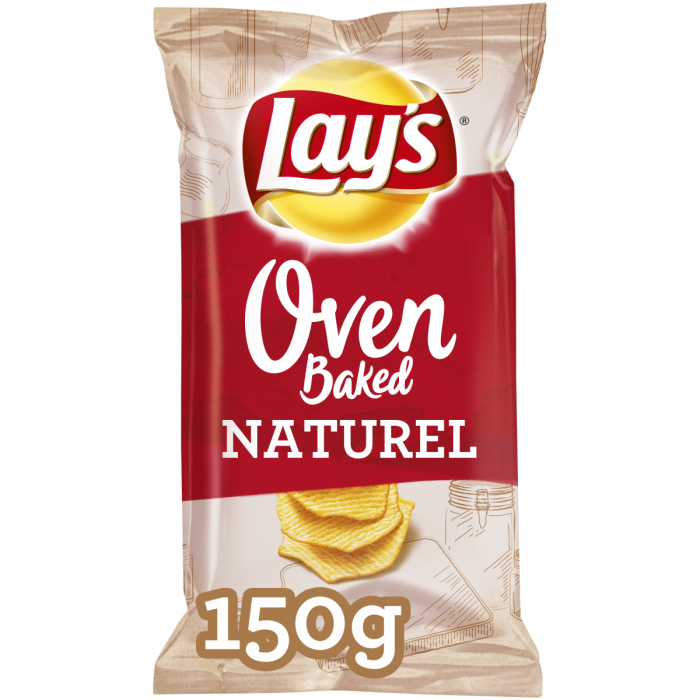 Z.LAY'S THE OVEN NATUREL 12X150GR