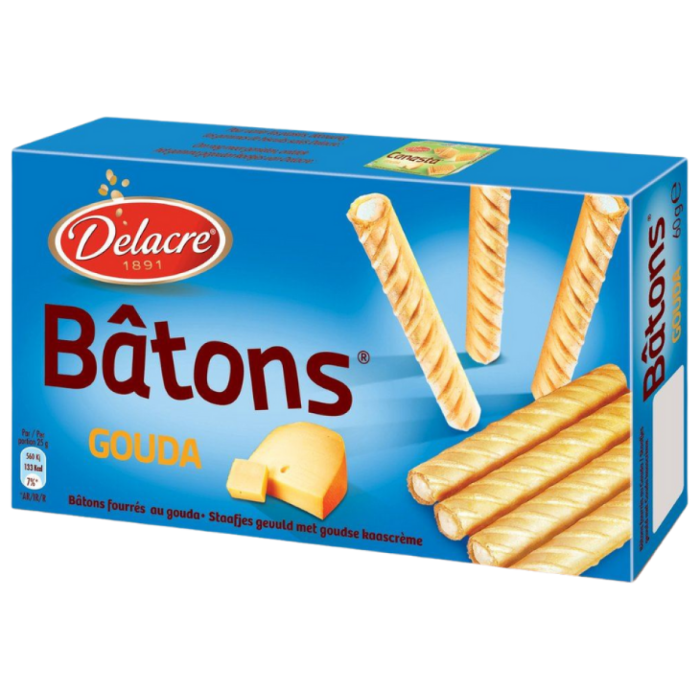P.DEL.KAASSTAAFJES 10X75GR A