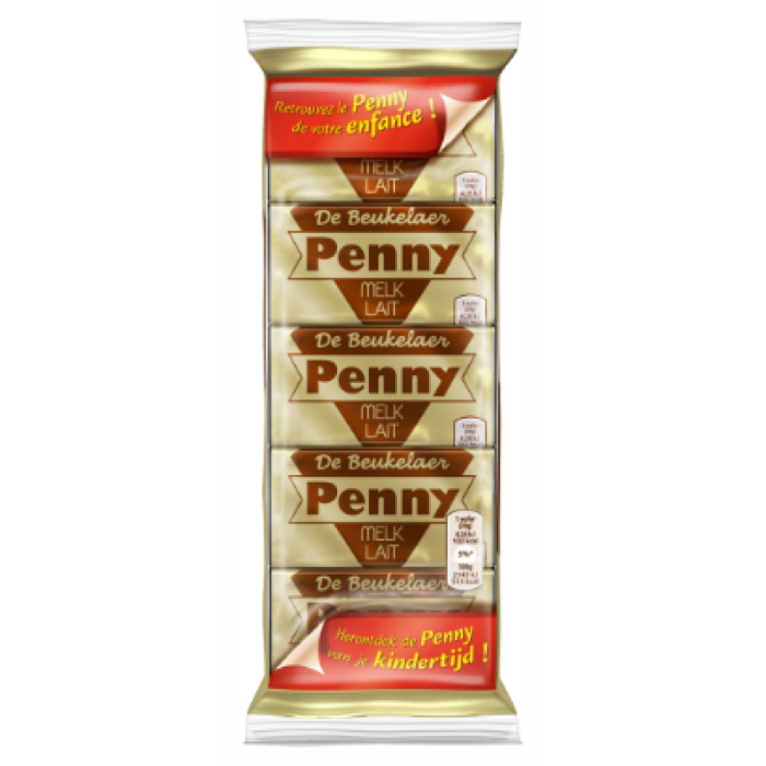 P.LU PENNY WAFERS MELK 20X10ST &