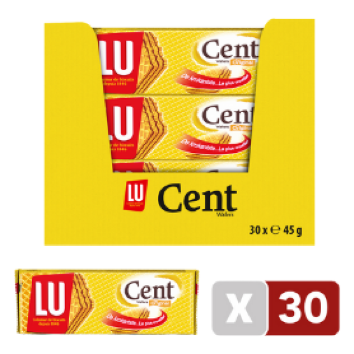 P.LU CENT WAFERS ORIG.30X45GR