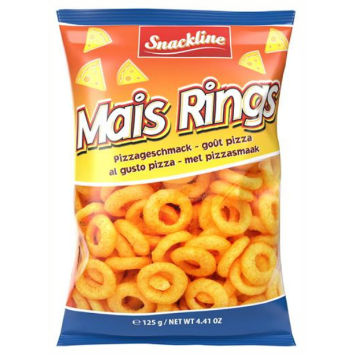 P.SNACKLINE MAIS RING PIZZA 20X125GR