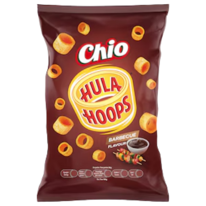 P.CHIO HULA HOOPS BARB 18X100GR A STOP