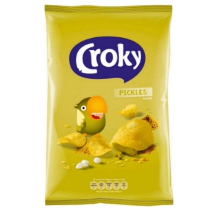 P.CROKY CHIPS REG.PICKLES 20X40GR