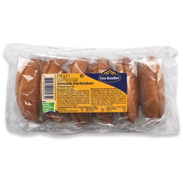 P.VOS GEV.EIERKOEKEN 12X210GR