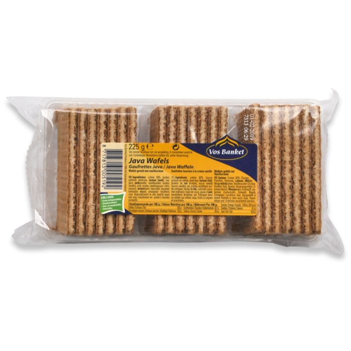 P.VOS JAVA WAFELS 12X225GR