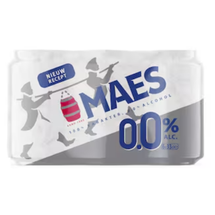 B.MAES PILS 0.0% BLIK 4X6X33CL A
