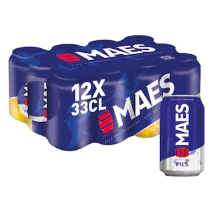 B.MAES PILS BLIK 2X(12X33CL) R