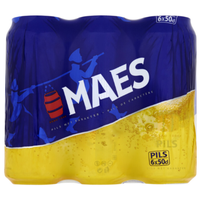 B.MAES PILS BLIK 4X(6X50CL) R