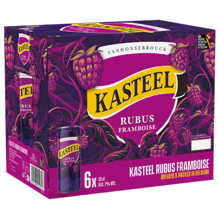 F.KASTEELB.RUBUS FRAMBOOS 6X(4X33CL) CLIP C