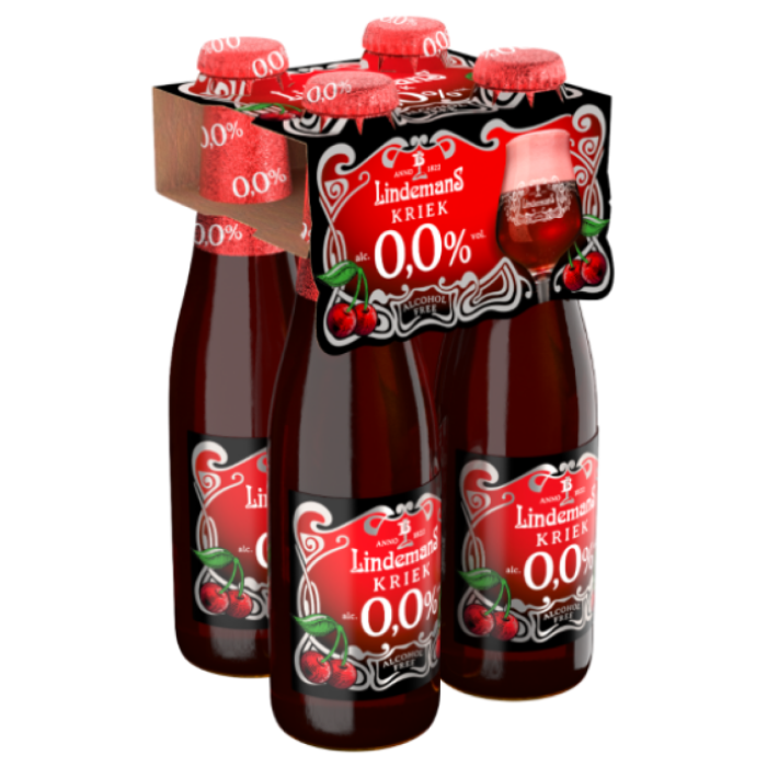 F.LINDEMANS KRIEK 0.0% 6X(4X25CL)