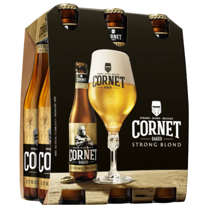S.CORNET OAKED BIER 6X4X33CL A