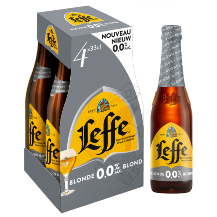 F.LEFFE BLOND 0.0% 6X(4X33CL) C°