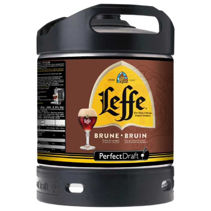 S.LEFFE BRUIN VAT 6 LITER