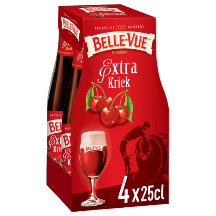 F.BELLE-VUE KRIEK EXTRA 6X(4X25CL) C°
