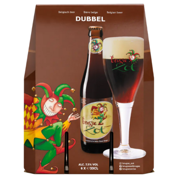 F.BRUGSE ZOT DUBBEL 4X(6X33CL)