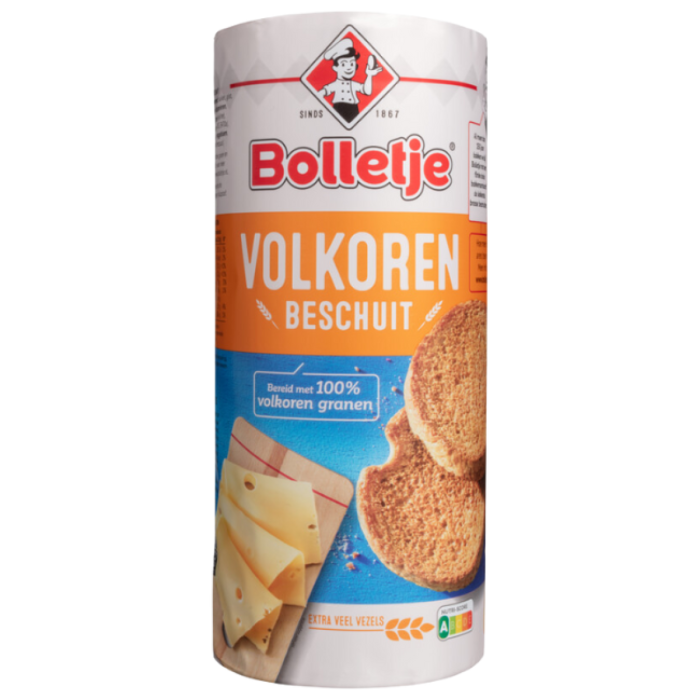 P.BOLLETJE BESCHUITEN VOLK.12X155GR A