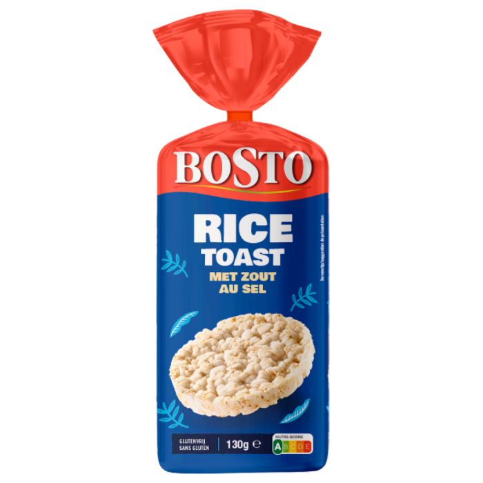 P.BOSTO RICE TOAST M/Z 12X130GR A