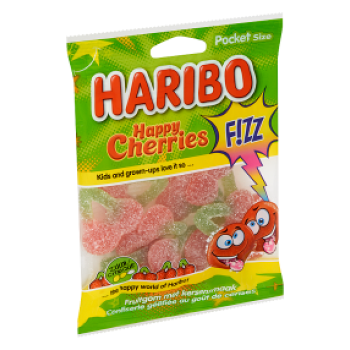 Z.HARIBO HAPPY CHERRIES FIZZ 28X70GR