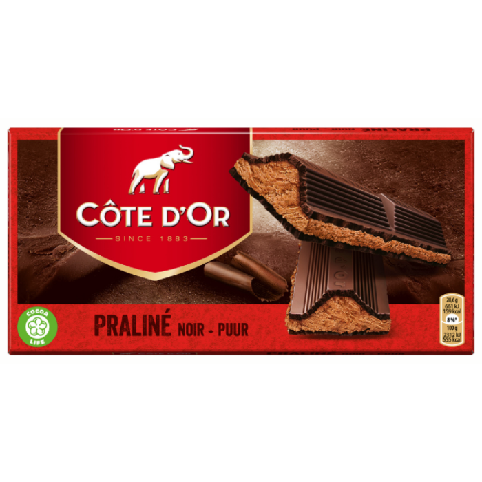 P.CD PRALINE PUUR 15X200GR