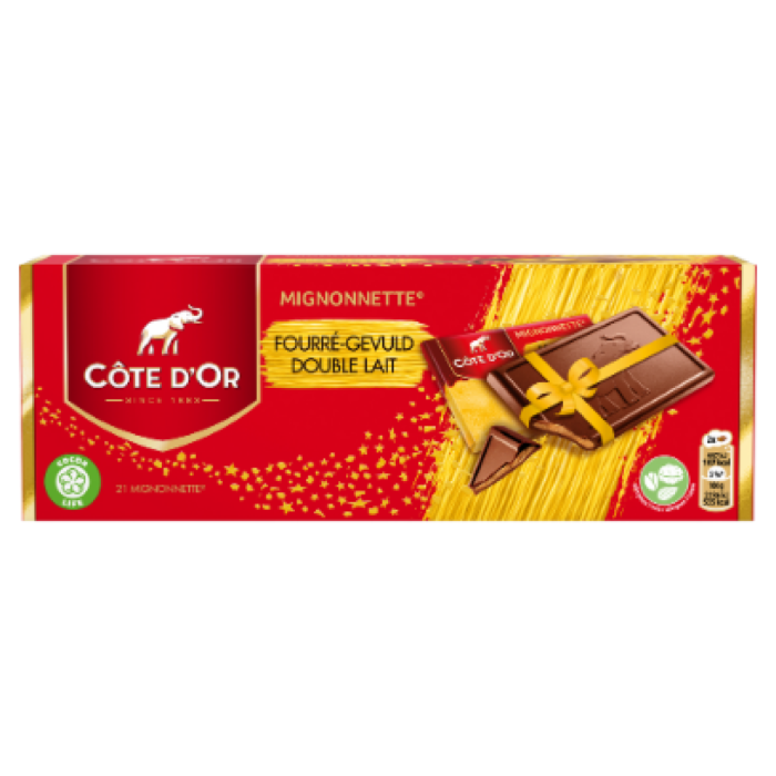 D.CD MIGNONNET DOUBLE LAIT 12X21ST
