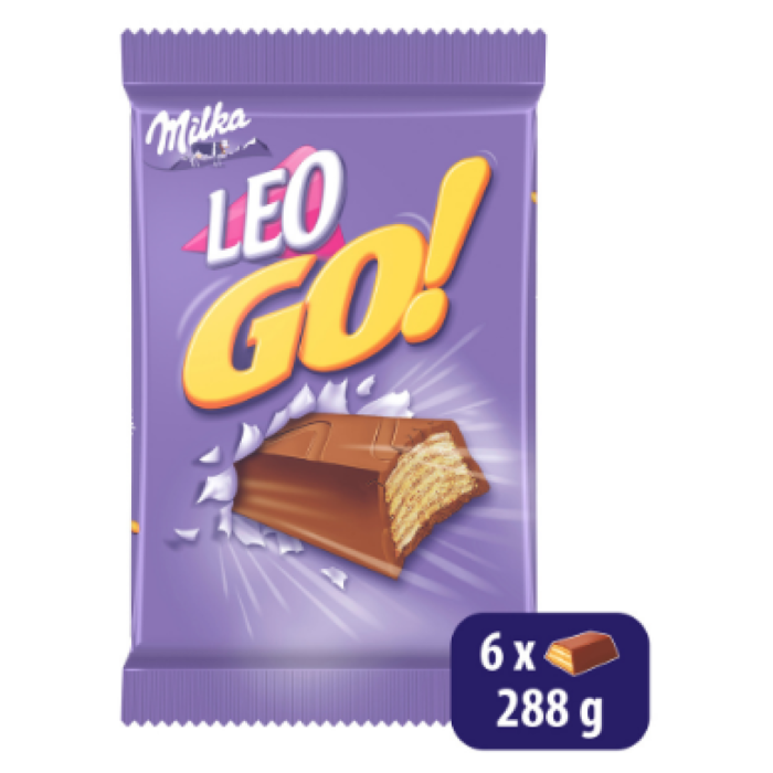 R.MILKA LEO GO 6-PACK 24ST