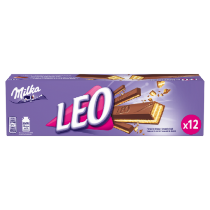 P.MILKA LEO MELK 12-PACK 24ST