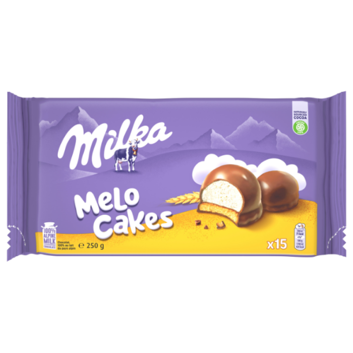 P.MILKA MELOCAKES 15ST 12X250GR