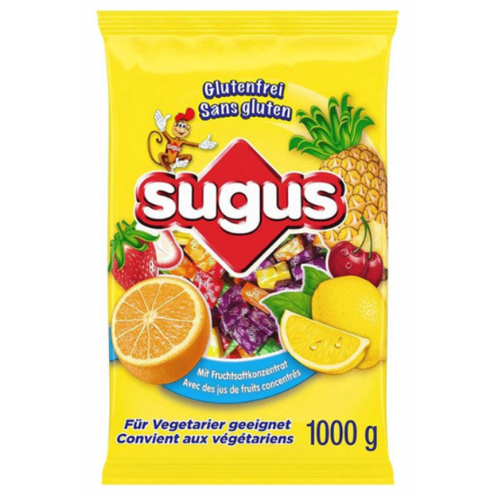 Z.SUGUS FRUIT GLUTENVRIJ 8X1KG