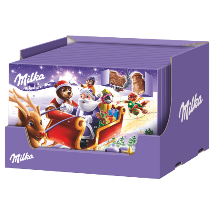 S.MILKA ADVENTSKALENDER 14X200GR