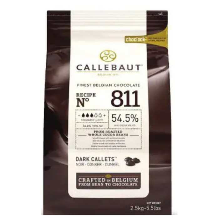 S.CALLEBAUT CALLETS PUUR 811 2.5KG