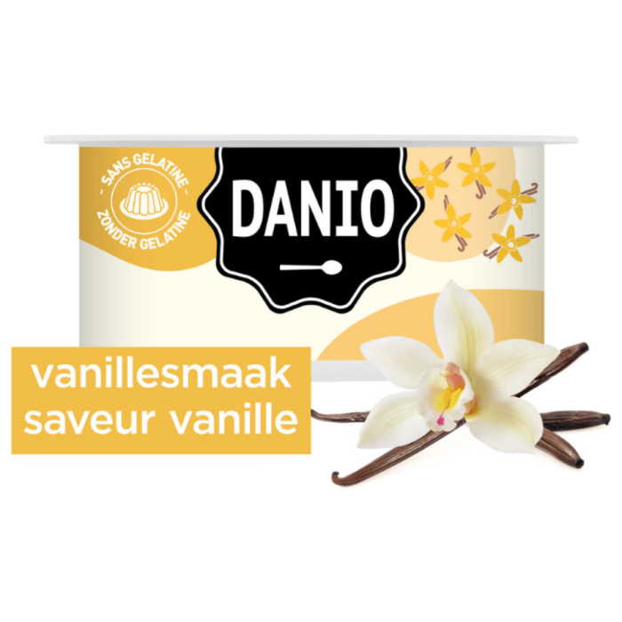 P.DANIO KAAS VANILLE 6X165GR A