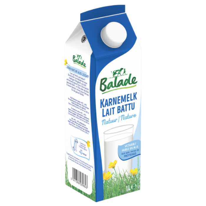 F.BAL KARNEMELK NATUUR 8X1L A