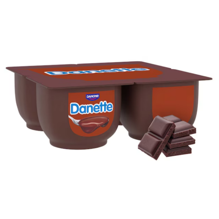 P.DANETTE CHOCOLADE 8X(4X125GR) A