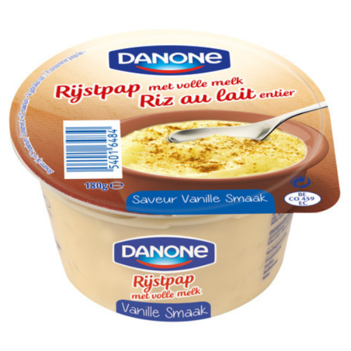 P.DANONE RIJSTPAP 12X100GR L°