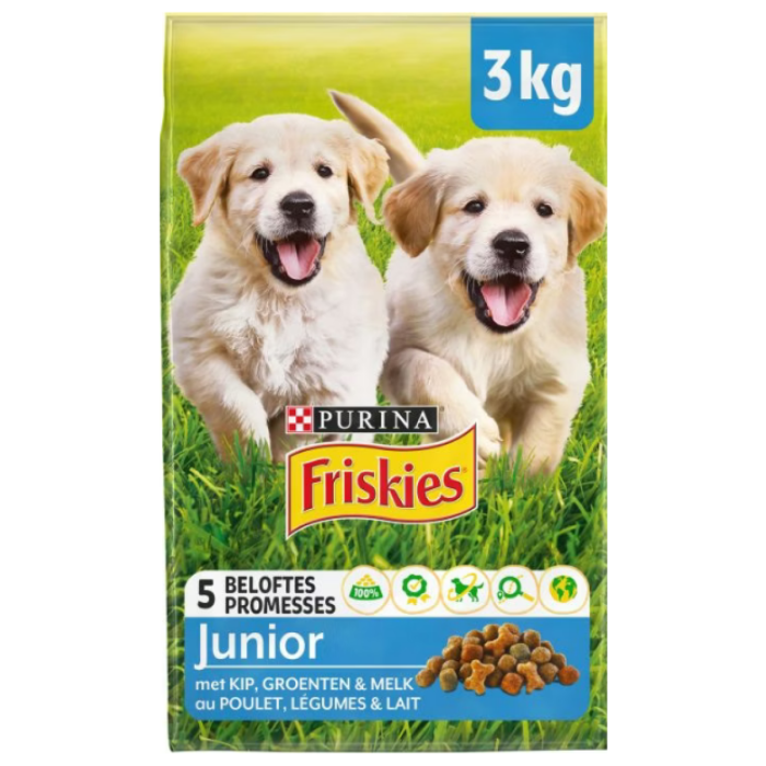 P.FRISK DRY DOG JUNIOR 4X3KG C