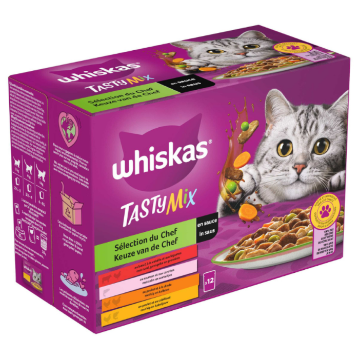 D.WHISK.KEUZE VAN DE CHEF 1+ 4X(12X85GR) A