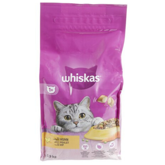 P.WHISK.DRY 1+ KIP/GROENT 6X300GR R