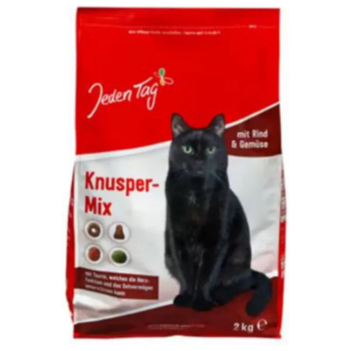 P.JEDEN TAG KAT BROKJES RUND 4X2KG