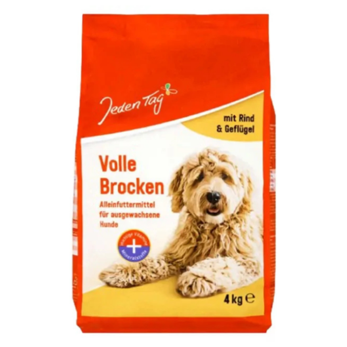 P.JEDEN TAG HOND BROKJES 4KG