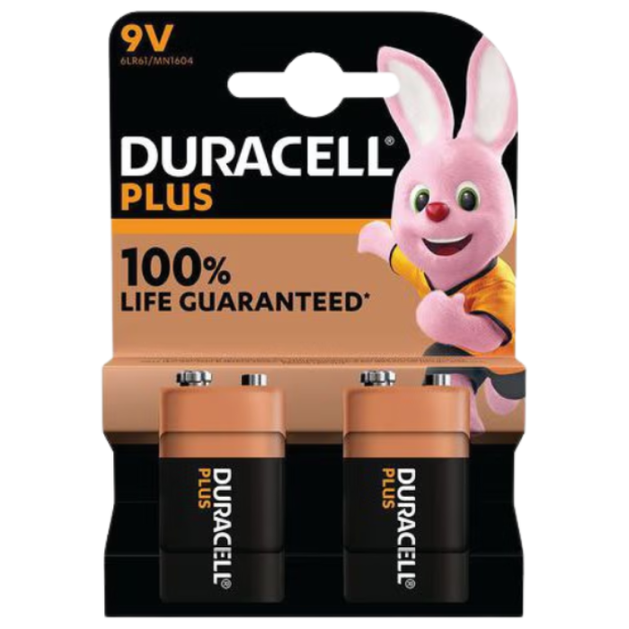 S.DURAC.9V PLUS (6LR61) 10X2ST A