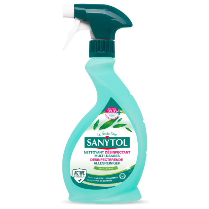P.SANYTOL SPRAY DESINFECTEREND EUCALYPTUS 12X500ML A