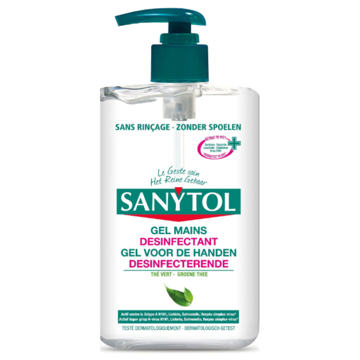 P.SANYTOL GEL HANDEN DESINFECTEREND 12X250ML A