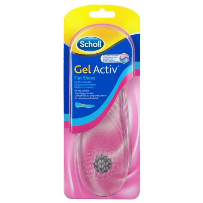 P.SCHOLL ACTIV GEL FLAT SHOES 6X1ST A