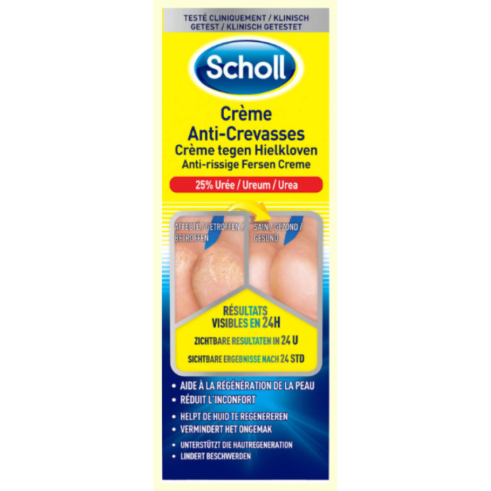 P.SCHOLL HERSTELLENDE CREME HIELKLOVEN 6X150ML A