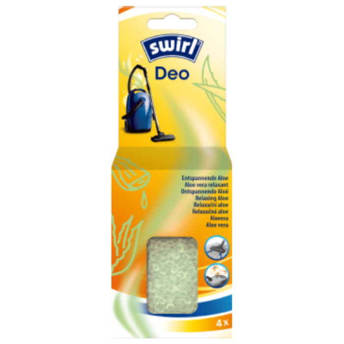 P.SWIRL DEO PARELS STOFZUIGER ALOE VERA 7X4ST