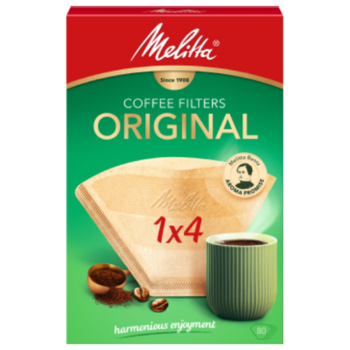 P.MELITTA 1X4 NAT.BRUIN 9X80ST A