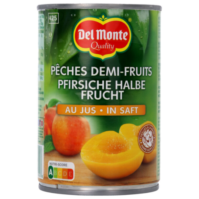 D.DELM.HALVE PERZIK.SAP 1/2 12X235GR C°